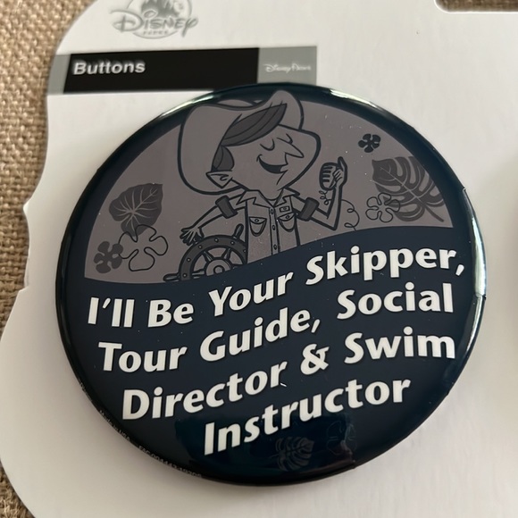 Disney Parks Buttons Jungle Cruise & Haunted Mansion - Picture 5 of 7